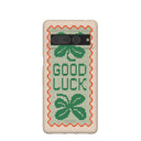 Coque Google Pixel 7 Pro à motif coquillage et dentelle porte-bonheur