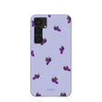 Coque Samsung Galaxy S25+(Plus) à motif lavande et raisin