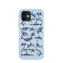 Coque bleu poudre Great White pour iPhone 12/iPhone 12 Pro 
