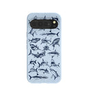 Powder Blue Great White Google Pixel 10 Pro XL Case