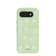 Coque Google Pixel 10a vert sauge et vert cascade
