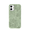 Coque Oasis Vert Sauge pour iPhone 16 Plus