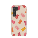 Coque pour Samsung Galaxy S24 Motif oursons en gélatine