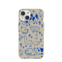 Coque pour iPhone 14 London Fog Happy Farmyard