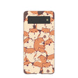 Coque Google Pixel 6 motif hamsters joyeux marron chocolat