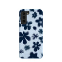 Powder Blue Hazy Daisies Samsung Galaxy S21 Case