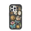 Black Heirloom Collage iPhone 15 Pro Case