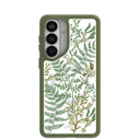 Étui transparent Herbarium pour Samsung Galaxy S26+(Plus) avec motif de sous-bois (chargement magnétique inclus)