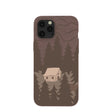 Chocolate Brown Hidden Cabin iPhone 12 Pro Max Case
