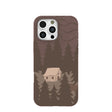 Coque Hidden Cabin marron chocolat pour iPhone 16 Pro Max
