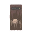 Coque Google Pixel 7a Hidden Cabin marron chocolat