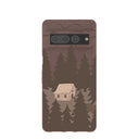 Coque Google Pixel 7 Pro Hidden Cabin marron chocolat