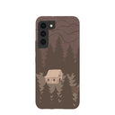 Chocolate Brown Hidden Cabin Samsung Galaxy S22 Case