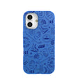 Electric Blue Hockey Postage iPhone 16 Case