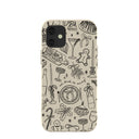 Coque pour iPhone 12 Mini London Fog Holiday Dinner Party