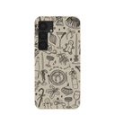 Coque pour Samsung Galaxy S25 Motif dîner de vacances London Fog