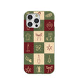 Forest Floor Holiday Squares iPhone 15 Pro Max Case