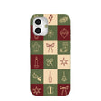 Forest Floor Holiday Squares iPhone 16 Plus Case
