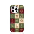Coque iPhone 16 Pro Forest Floor Holiday Squares