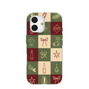 Coque iPhone 17 Forest Floor Holiday Squares