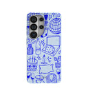 Powder Blue Home for Midnight Samsung Galaxy S26 Ultra Case