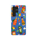 Coque bleu électrique Hot Stuff pour Samsung Galaxy S25 Ultra
