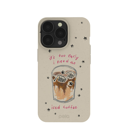 London Fog I Need An Iced Coffee iPhone 13 Pro Case – Pela Case