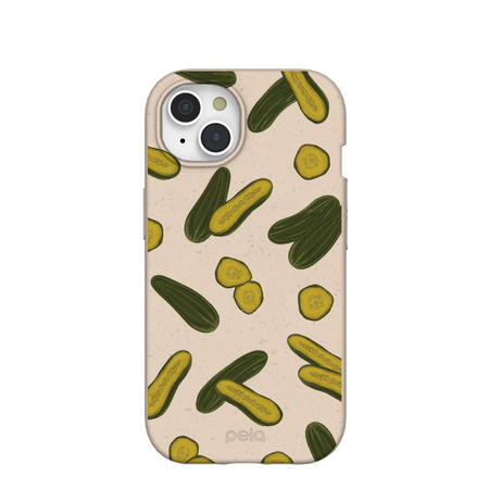 Seashell In a Pickle iPhone 15 Case – Pela Case