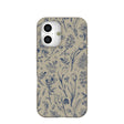 Coque pour iPhone 16 London Fog Indigo Bouquet