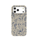 Coque London Fog Indigo Bouquet pour iPhone 17 Pro Max