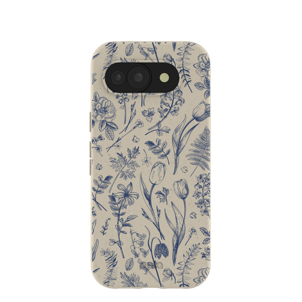 London Fog Indigo Bouquet Google Pixel 10a Case – Pela Case
