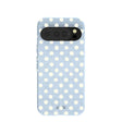 Coque Google Pixel 10/10 Pro à pois bleu poudre indigo