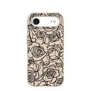 Seashell Inked Blooms iPhone Air Case