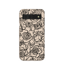 Seashell Inked Blooms Google Pixel 8a Case