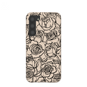 Seashell Inked Blooms Samsung Galaxy S23+(Plus) Case