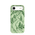 Coque iPhone Air Sage Green Into the Mountains