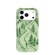 Sage Green Into the Mountains iPhone 17 Pro Case