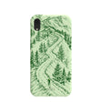 Sage Green Into the Mountains iPhone XR Case