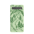 Sage Green Into the Mountains Google Pixel 6a Case