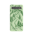 Sage Green Into the Mountains Google Pixel 6a Case