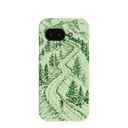 Sage Green Into the Mountains Google Pixel 9a Case