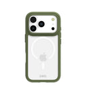 Clear iPhone 17 Pro Case with Forest Floor Ridge (MagSafe Included)