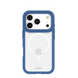Clear iPhone 17 Pro Case with True Blue Ridge (MagSafe Included)