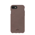 Coque marron chocolat pour iPhone 6/6s/7/8/SE