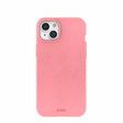 Coque rose bonbon pour iPhone 15 Plus