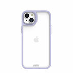 Clear iPhone 15 Plus Case with Lavender Ridge