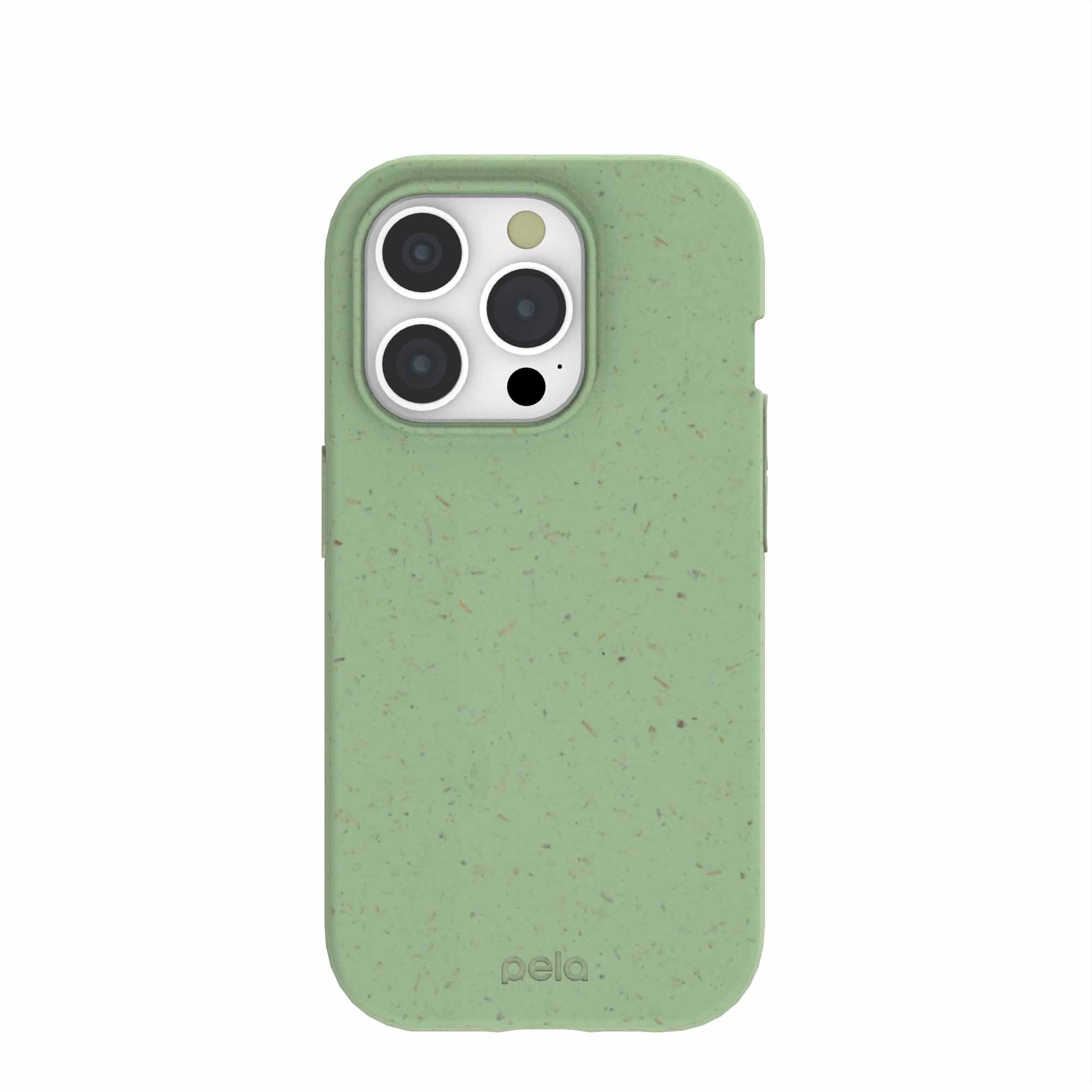 Sage Green iPhone 15 Pro Case – Pela Case Sage Green iPhone 15 Pro Case – Pela Case
