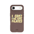 Chocolate Brown Ive got Pilates iPhone Air Case