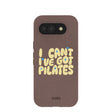 Chocolate Brown Ive got Pilates Google Pixel 10a Case
