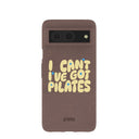 Chocolate Brown Ive got Pilates Google Pixel 8 Case